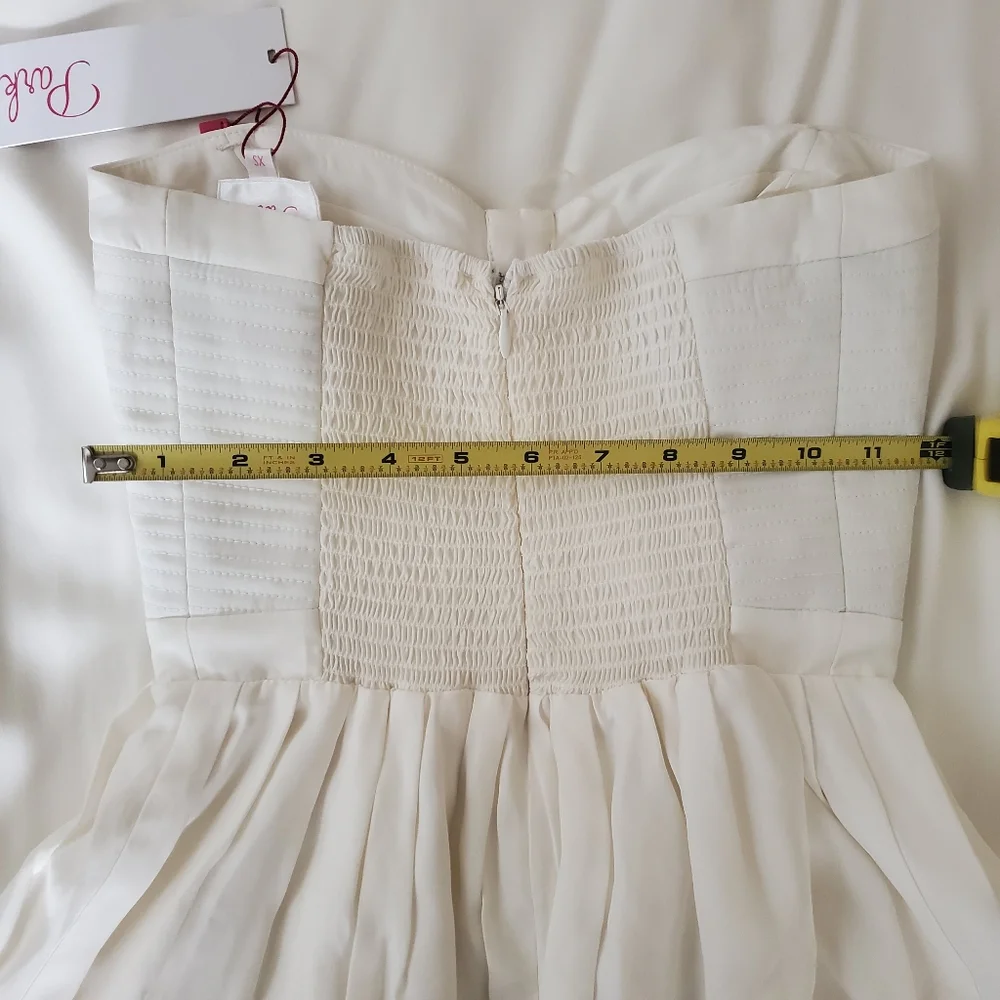 Rare Parker Silk Pearl Dress - Picture 12 of 13